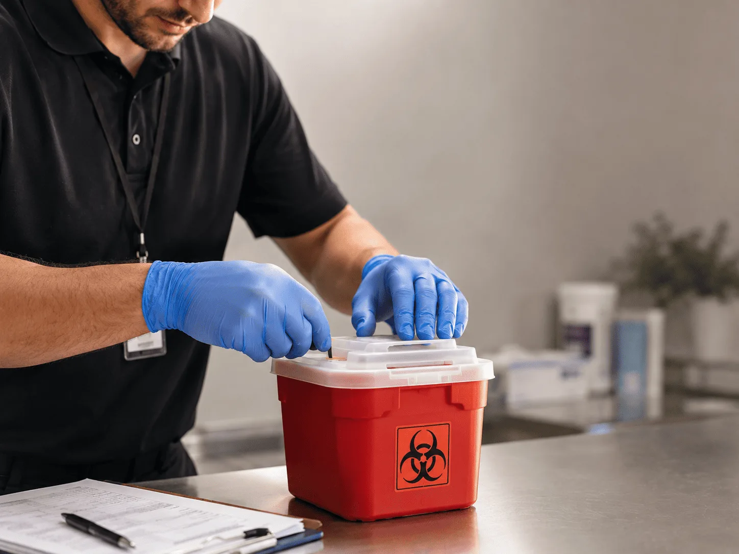 Why choose Sharps Waste Disposal in Lehr, ND